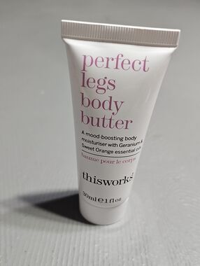 This Works Perfect Legs Body Butter 30 ml / 1 oz Travel Size Cosmetics